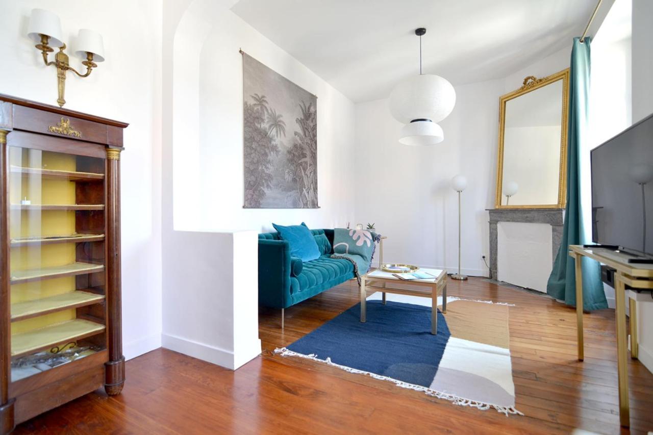 Gambetta Stylish 2 Bedrooms Apartment - Between Beach & Fresh Market Biarritz Exteriör bild